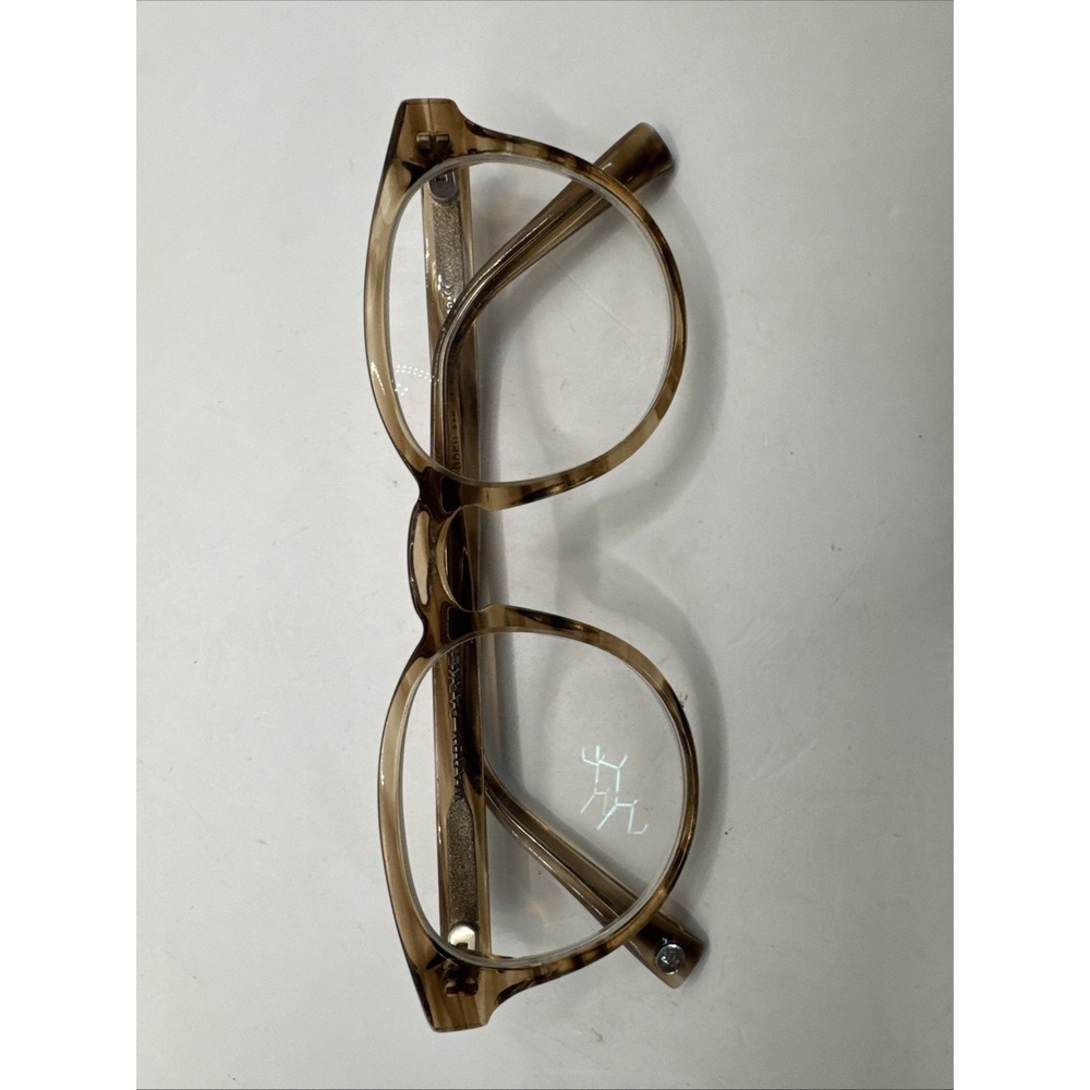 WARBY PARKER Percy 207 Eyeglasses FRAMES ONLY 48-20-140 Chestnut Crystal Brown